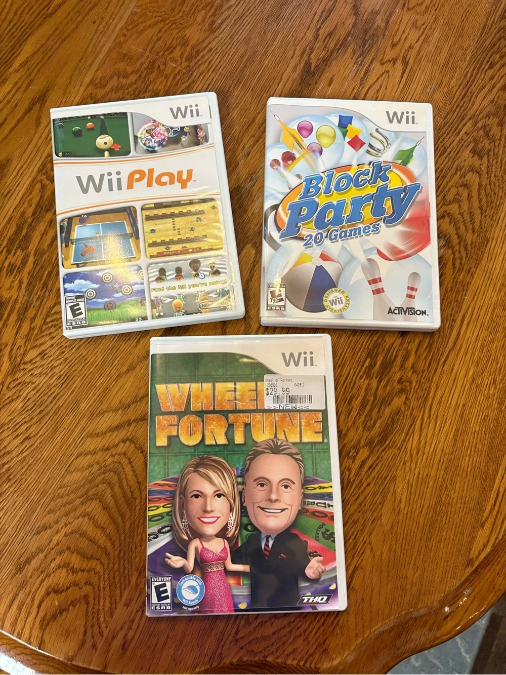 Nintendo Wii 3 games bundle